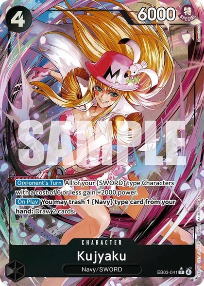Kujyaku (Alternate Art), Extra Booster: One Piece Heroines Edition EB03-041