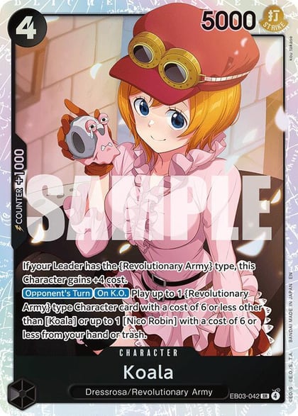 Koala, Extra Booster: One Piece Heroines Edition EB03-042