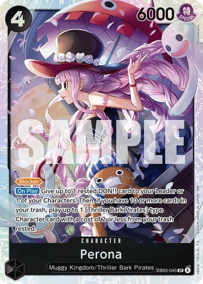 Perona (045), Extra Booster: One Piece Heroines Edition EB03-045