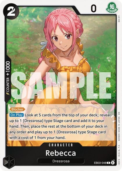 Rebecca, Extra Booster: One Piece Heroines Edition EB03-048