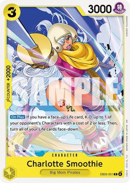 Charlotte Smoothie, Extra Booster: One Piece Heroines Edition EB03-051