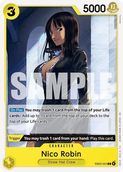 Nico Robin (054), Extra Booster: One Piece Heroines Edition EB03-054