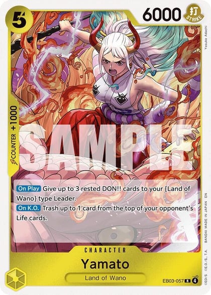 Yamato, Extra Booster: One Piece Heroines Edition EB03-057