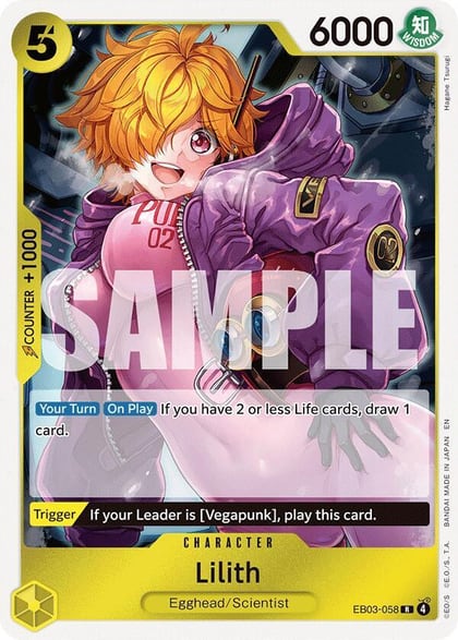 Lilith, Extra Booster: One Piece Heroines Edition EB03-058