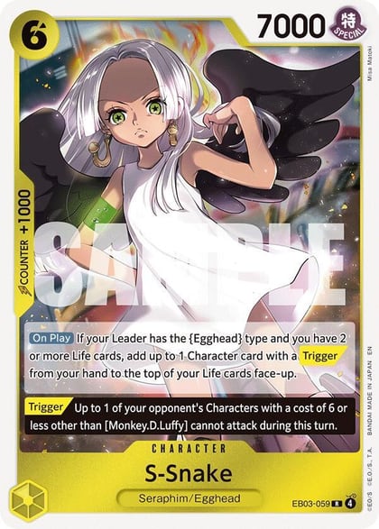 S-Snake, Extra Booster: One Piece Heroines Edition EB03-059