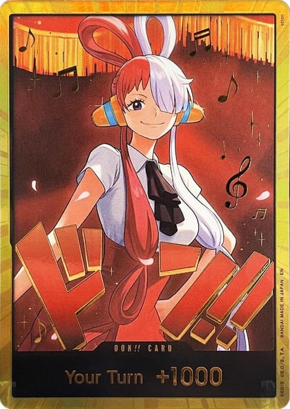 DON!! Card (Uta) (Gold), Extra Booster: One Piece Heroines Edition #677567