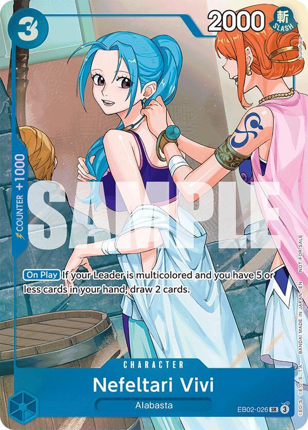 Nefeltari Vivi - EB02-026, Extra Booster: One Piece Heroines Edition EB02-026