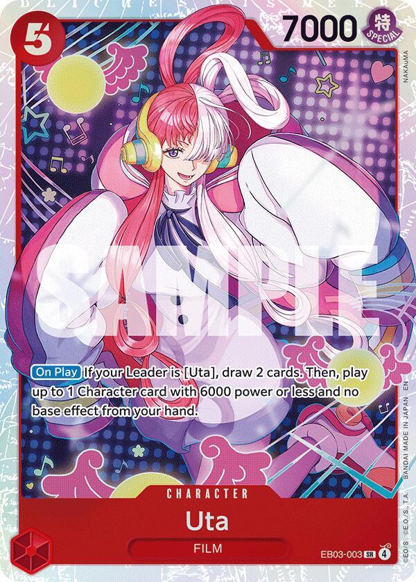 Uta (003), Extra Booster: One Piece Heroines Edition EB03-003