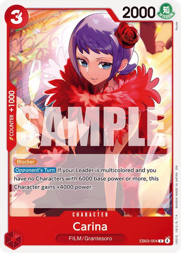 Carina, Extra Booster: One Piece Heroines Edition EB03-004