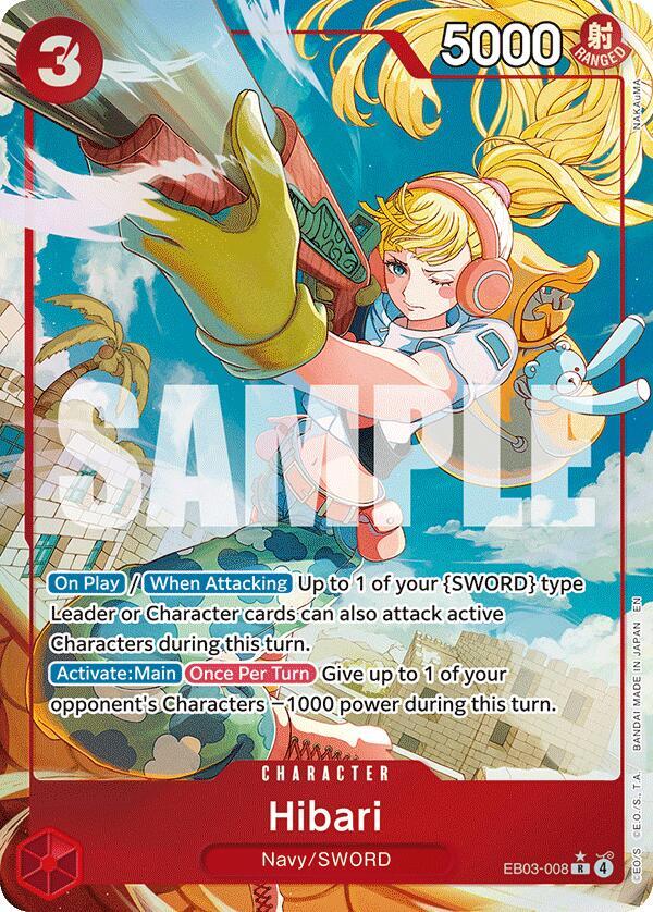Hibari (Alternate Art), Extra Booster: One Piece Heroines Edition EB03-008