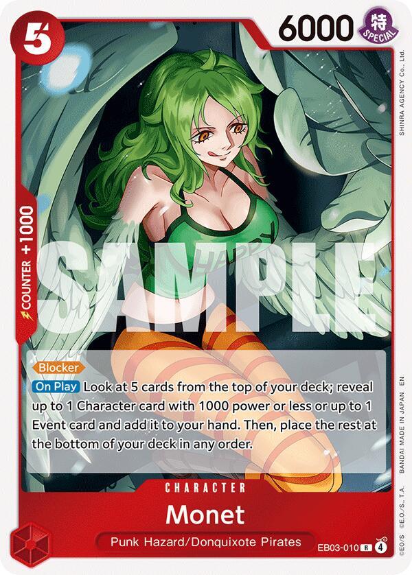 Monet, Extra Booster: One Piece Heroines Edition EB03-010