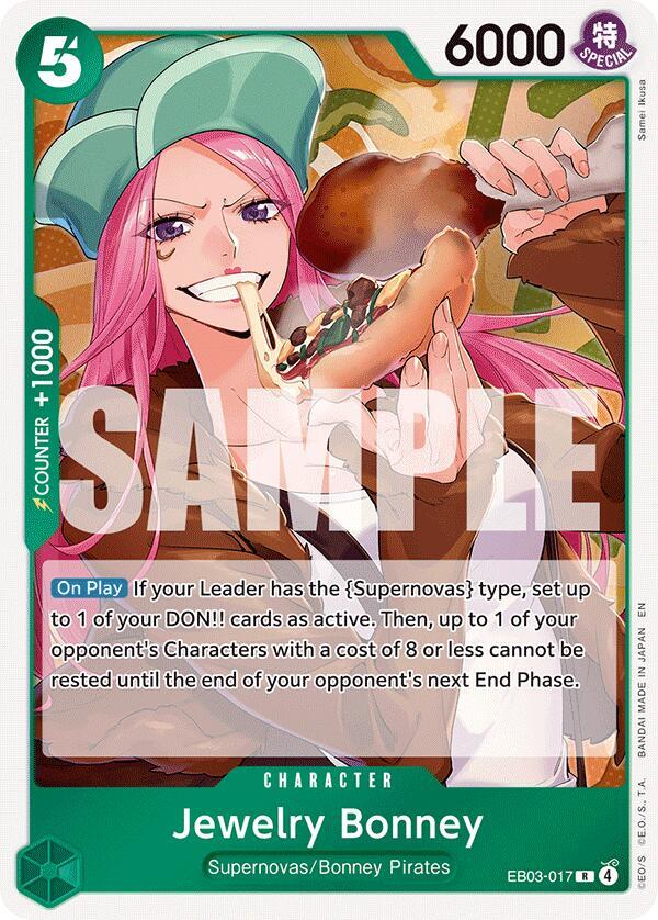 Jewelry Bonney, Extra Booster: One Piece Heroines Edition EB03-017