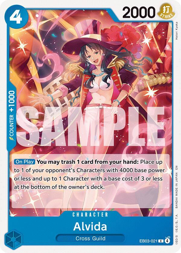Alvida, Extra Booster: One Piece Heroines Edition EB03-021