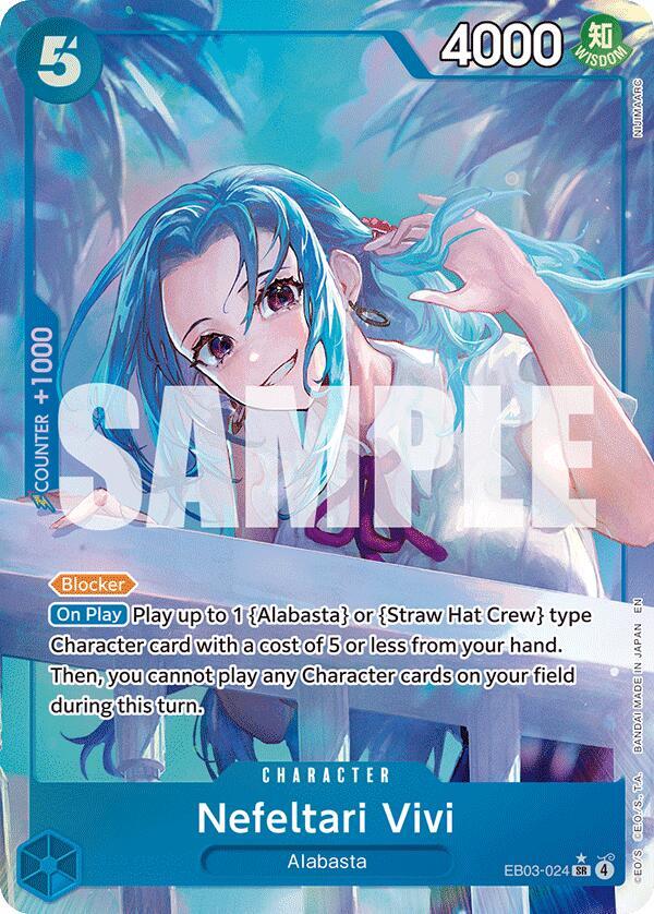 Nefeltari Vivi (024) (Alternate Art), Extra Booster: One Piece Heroines Edition EB03-024