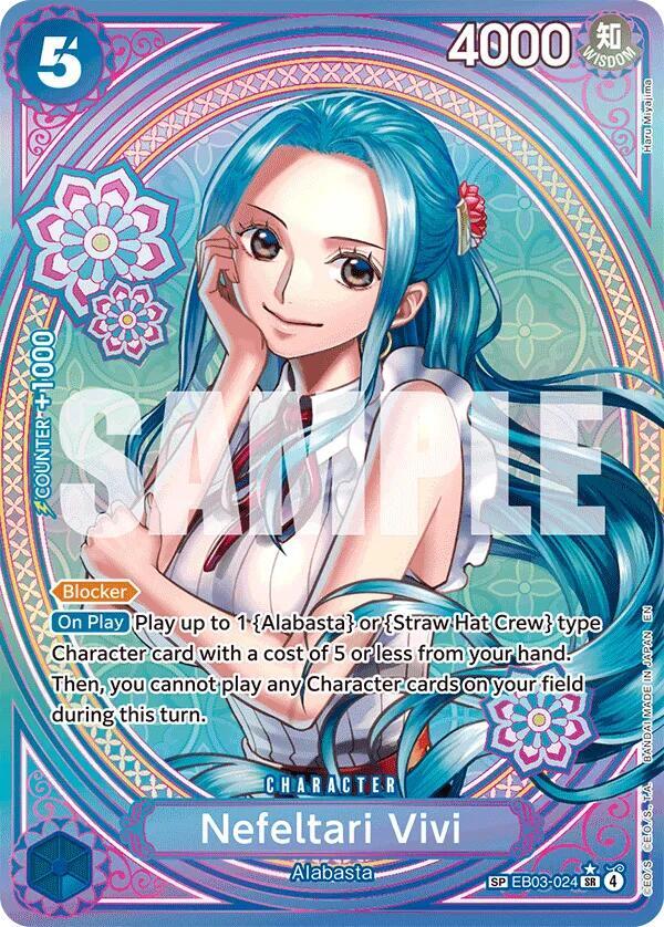 Nefeltari Vivi (024) (SP), Extra Booster: One Piece Heroines Edition EB03-024