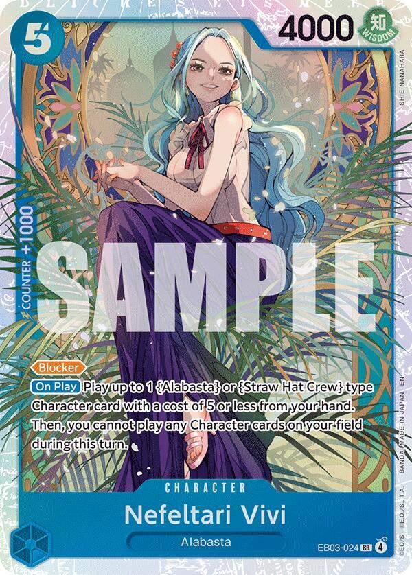 Nefeltari Vivi (024), Extra Booster: One Piece Heroines Edition EB03-024