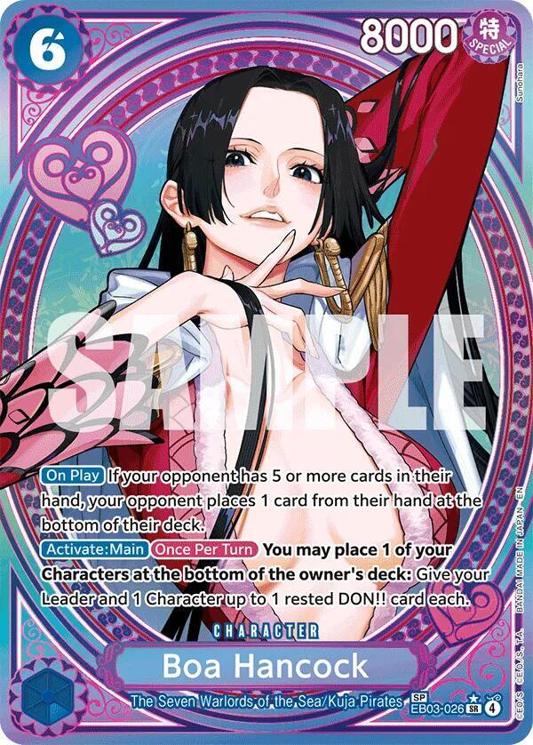 Boa Hancock (SP), Extra Booster: One Piece Heroines Edition EB03-026
