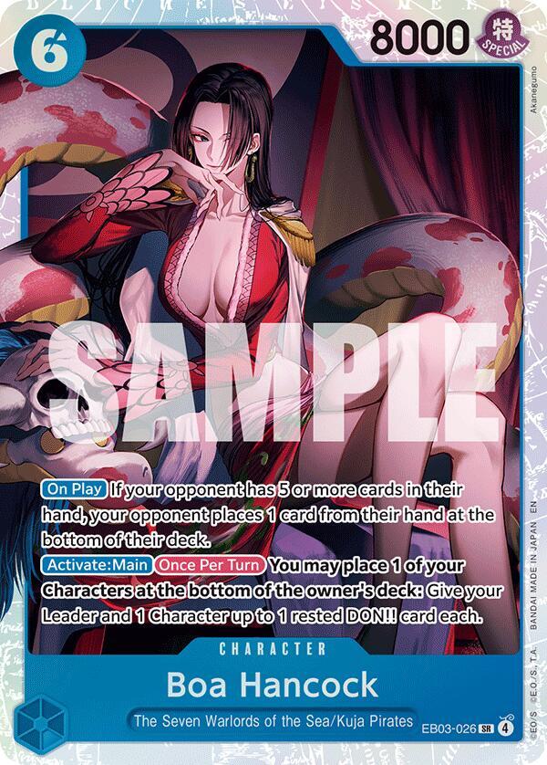 Boa Hancock, Extra Booster: One Piece Heroines Edition EB03-026