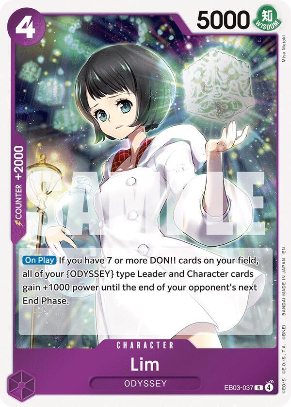 Lim, Extra Booster: One Piece Heroines Edition EB03-037