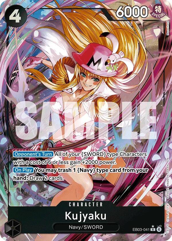 Kujyaku (Alternate Art), Extra Booster: One Piece Heroines Edition EB03-041