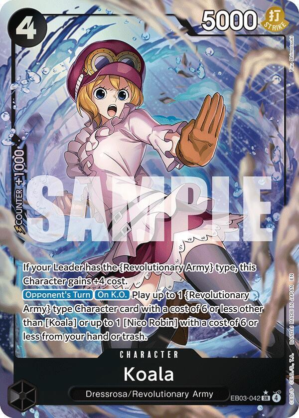 Koala (Alternate Art), Extra Booster: One Piece Heroines Edition EB03-042
