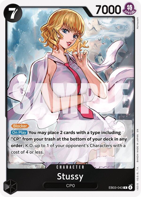 Stussy, Extra Booster: One Piece Heroines Edition EB03-043