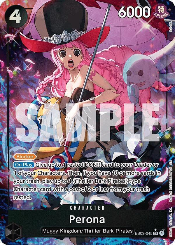 Perona (045) (Alternate Art), Extra Booster: One Piece Heroines Edition EB03-045