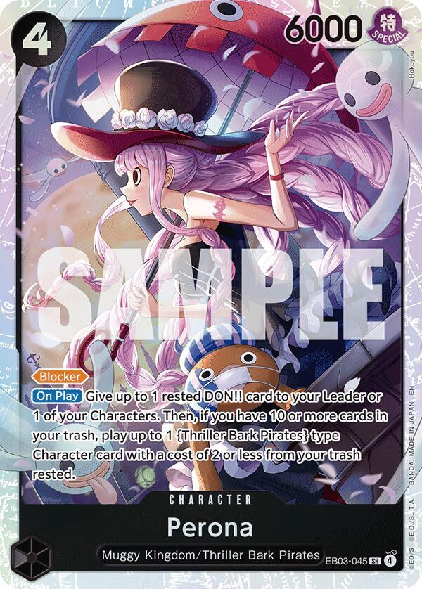 Perona (045), Extra Booster: One Piece Heroines Edition EB03-045