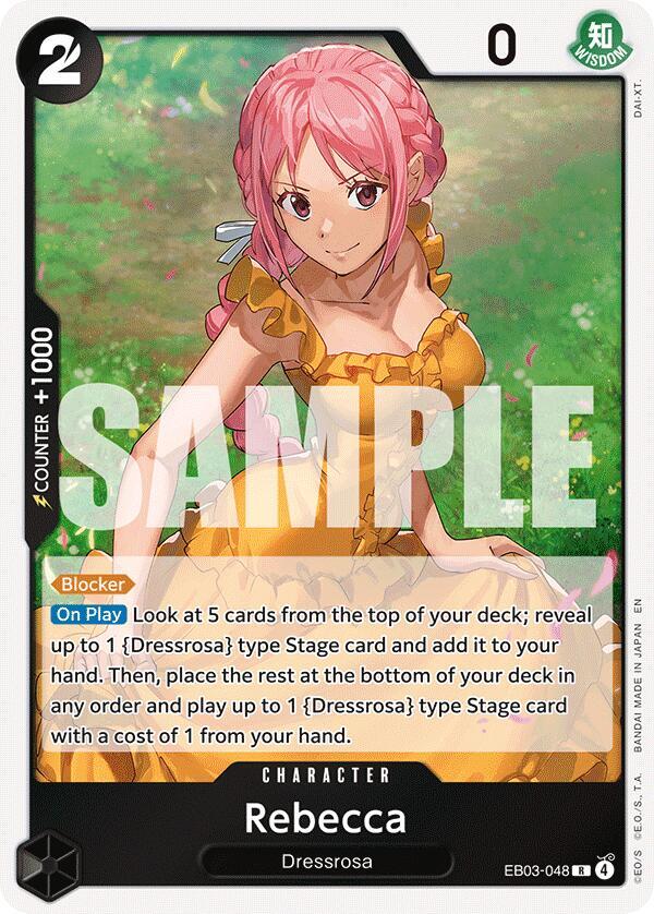 Rebecca, Extra Booster: One Piece Heroines Edition EB03-048
