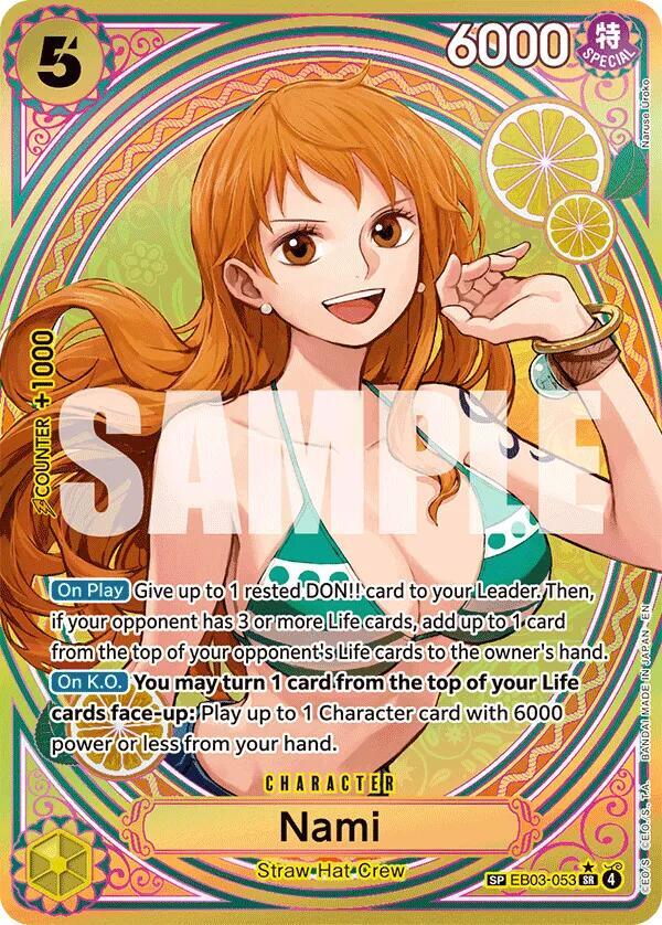 Nami (053) (SP), Extra Booster: One Piece Heroines Edition EB03-053