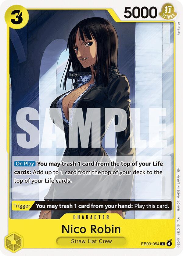 Nico Robin (054), Extra Booster: One Piece Heroines Edition EB03-054