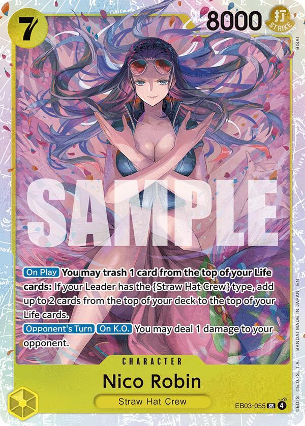 Nico Robin (055), Extra Booster: One Piece Heroines Edition EB03-055