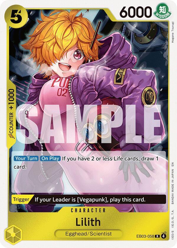 Lilith, Extra Booster: One Piece Heroines Edition EB03-058