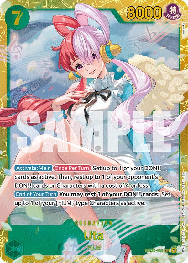 Uta (061), Extra Booster: One Piece Heroines Edition EB03-061