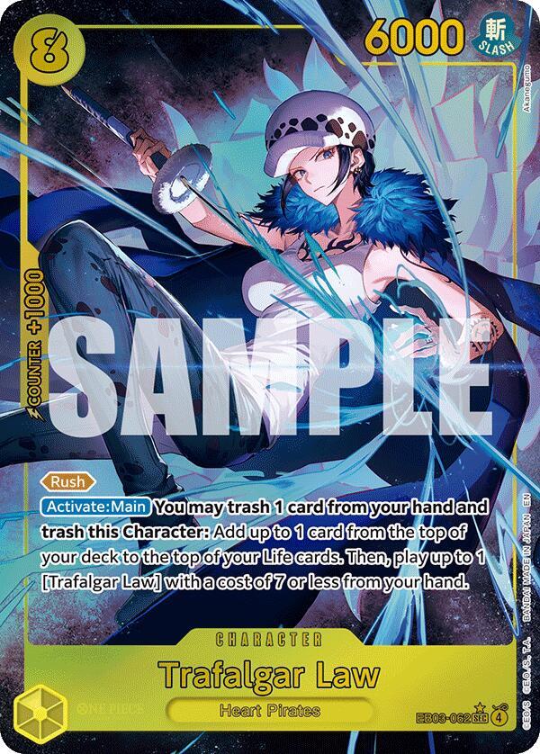 Trafalgar Law (Alternate Art), Extra Booster: One Piece Heroines Edition EB03-062