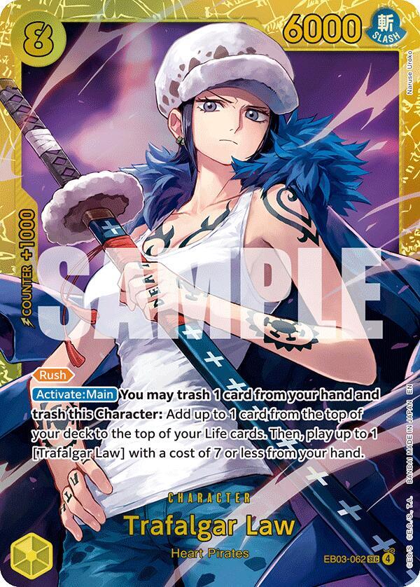 Trafalgar Law, Extra Booster: One Piece Heroines Edition EB03-062