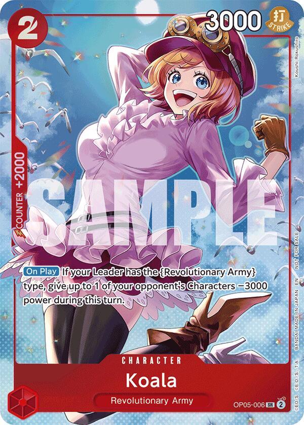 Koala - OP05-006, Extra Booster: One Piece Heroines Edition OP05-006