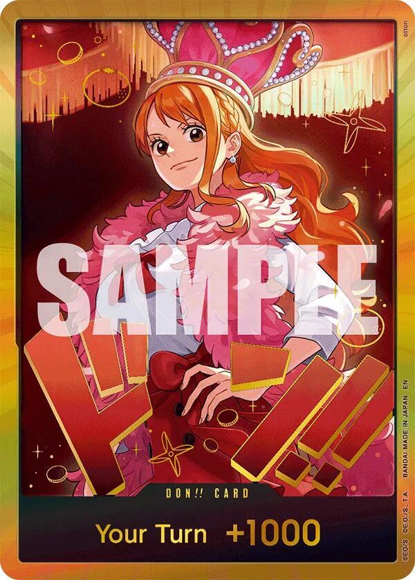 DON!! Card (Nami) (Gold), Extra Booster: One Piece Heroines Edition #677559
