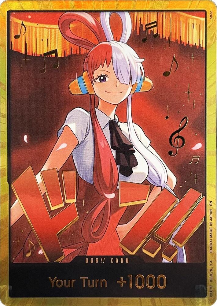 DON!! Card (Uta) (Gold), Extra Booster: One Piece Heroines Edition #677567