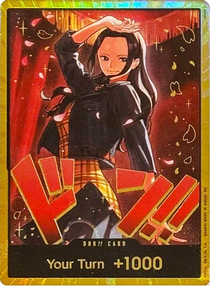 DON!! Card (Nico Robin) (Gold), Extra Booster: One Piece Heroines Edition #677569