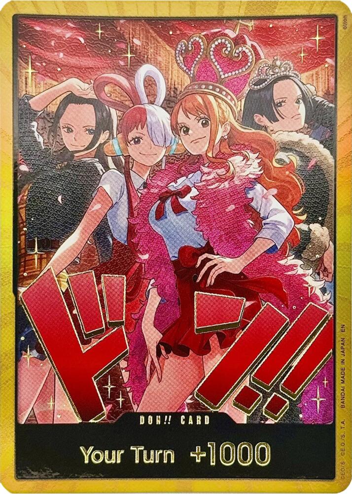 DON!! Card (Heroines Special Set) (Gold), Extra Booster: One Piece Heroines Edition #710746