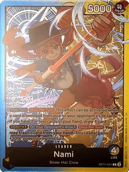 Nami - OP11-041 (Nami Deck), Learn Together Deck Set OP11-041