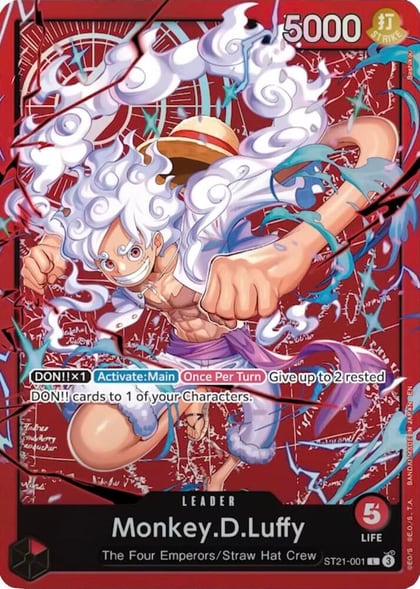 Monkey.D.Luffy - ST21-001 (Luffy Deck), Learn Together Deck Set ST21-001