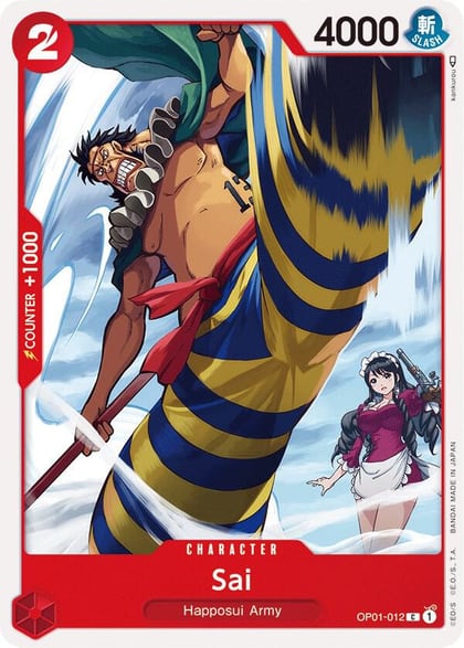 Sai, Romance Dawn OP01-012
