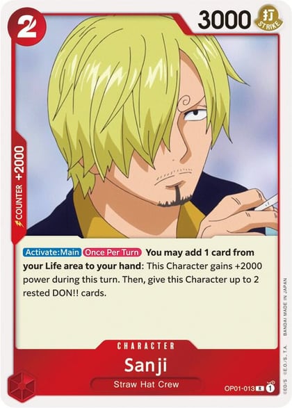 Sanji, Romance Dawn OP01-013