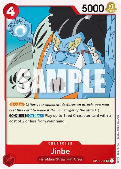 Jinbe (014), Romance Dawn OP01-014