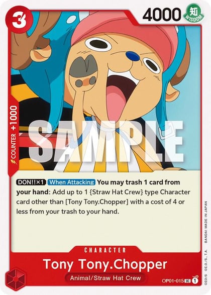 Tony Tony.Chopper, Romance Dawn OP01-015