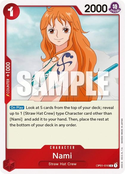 Nami, Romance Dawn OP01-016
