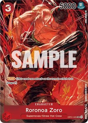 Roronoa Zoro (025) (Parallel), Romance Dawn OP01-025