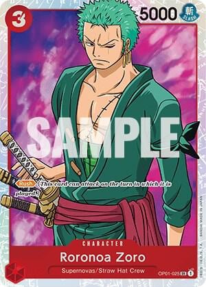 Roronoa Zoro (025), Romance Dawn OP01-025